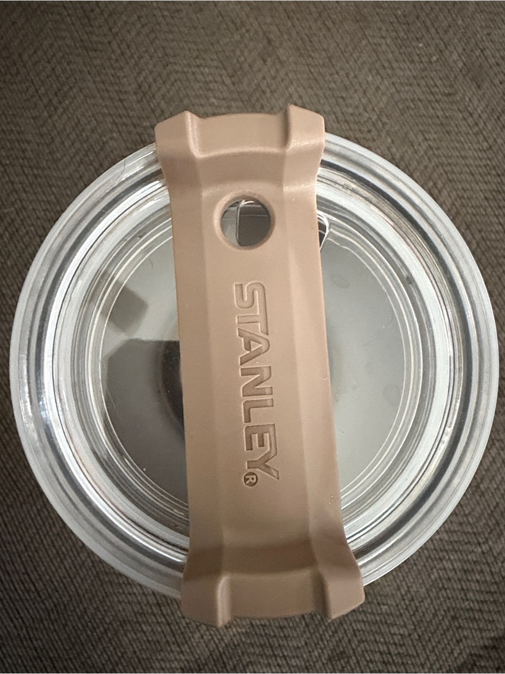 Stanley Insulated Tumbler in Slate Gray with Clear Lid - Picture 6 of 6